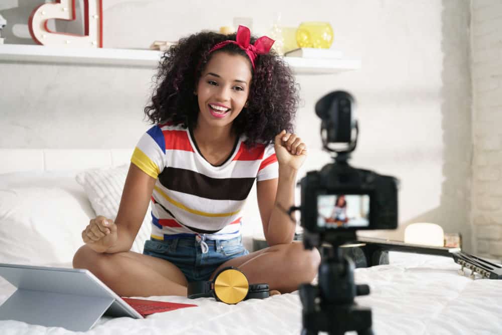 caméra vlog pour tik tok