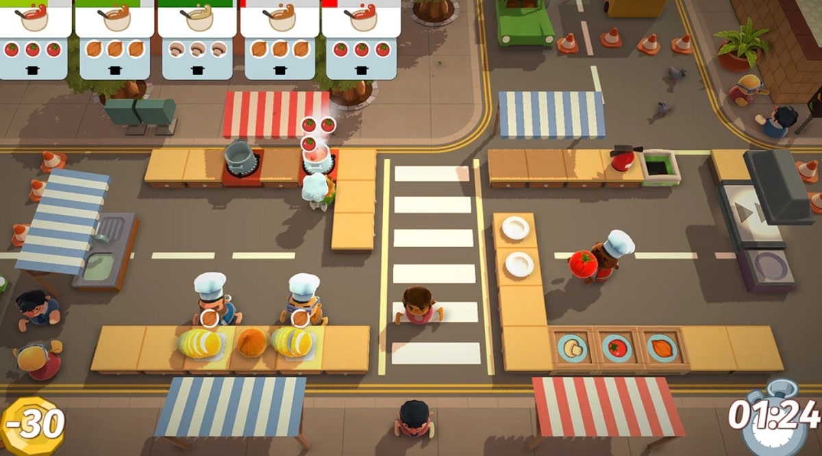 Overcooked sur playstation