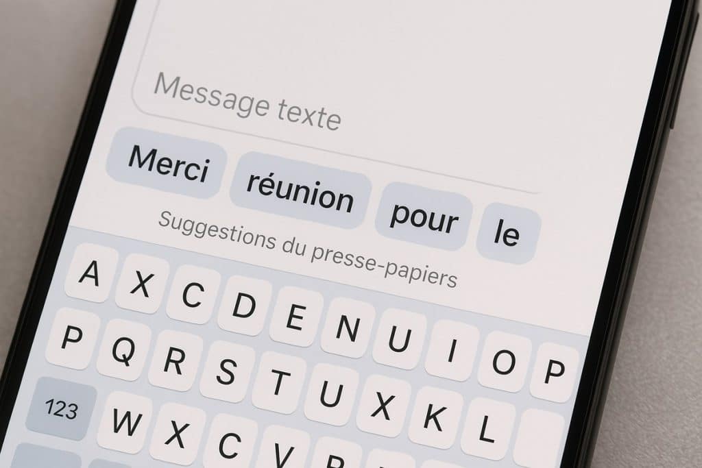 presse papier smartphone android